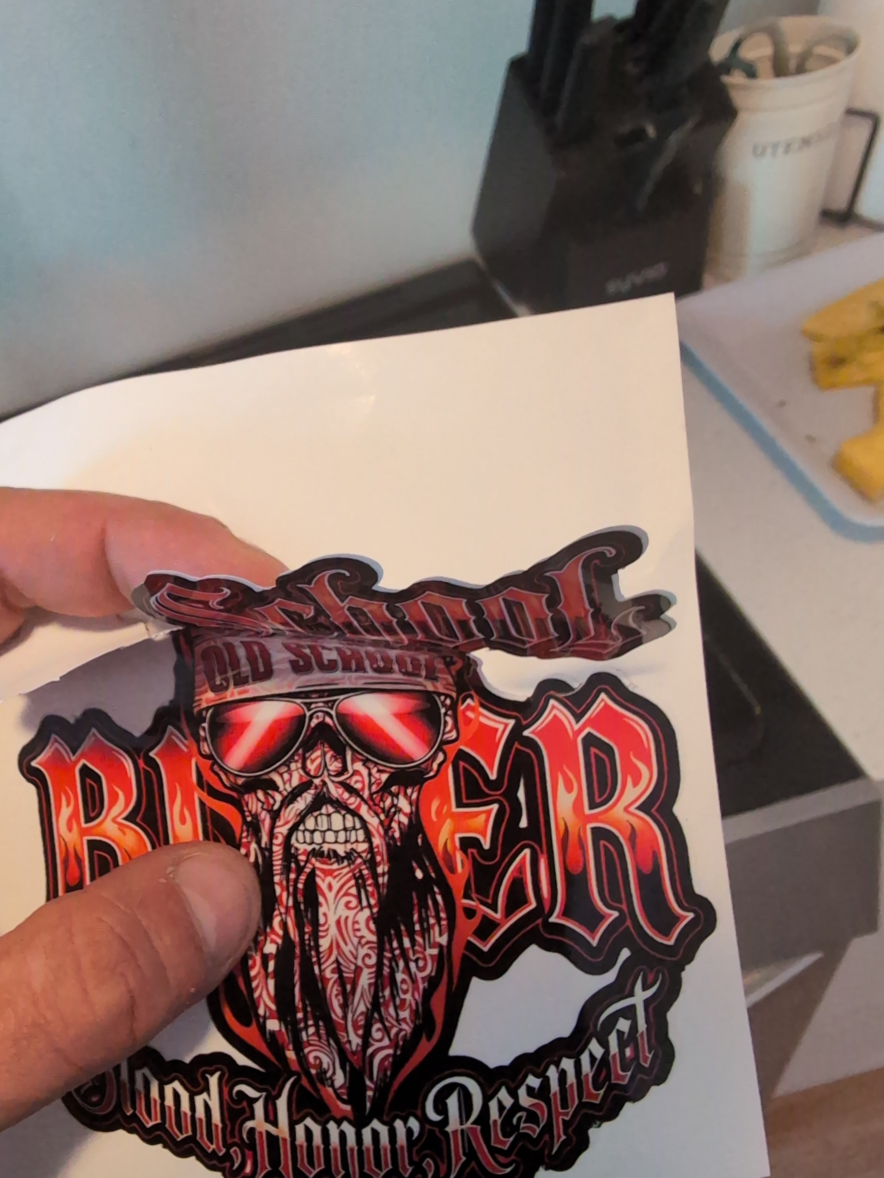 Custom Vinyl Stickers - any size Visions Design & Print